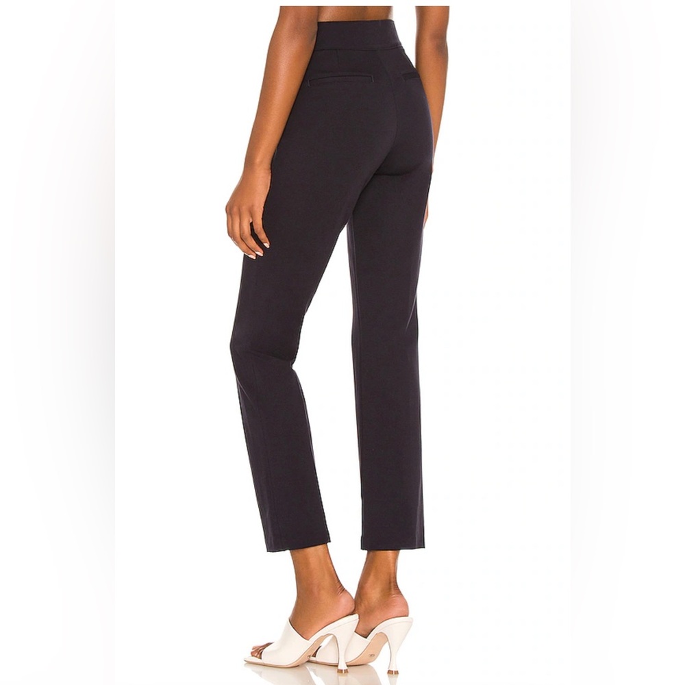 Spanx the perfect pant slim straight in classic navy blue‎ size medium - Picture 3 of 7
